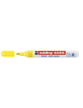 Marcatore a Gesso Liquido e-4095 Edding - Punta Tonda - 2-3 mm - Giallo