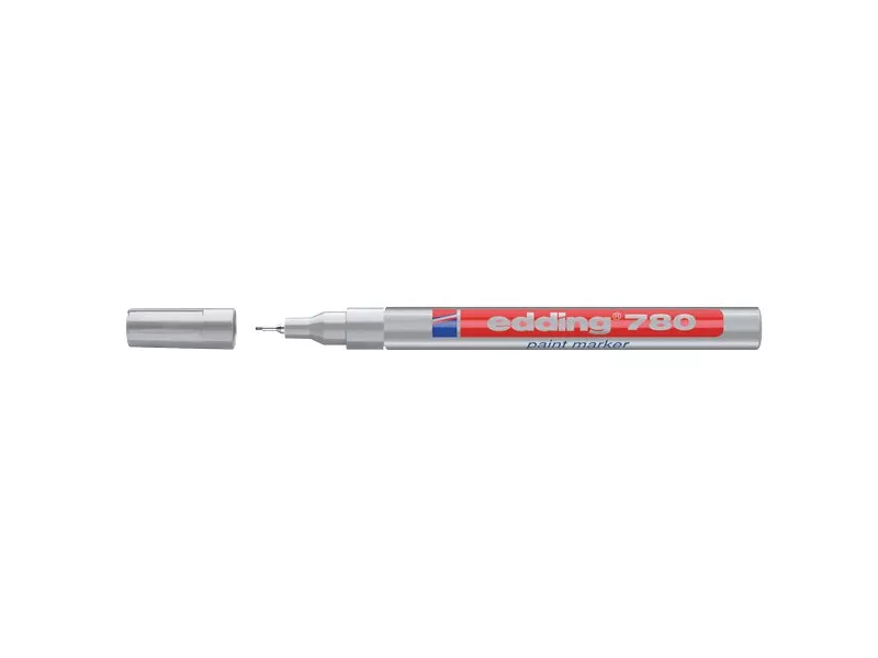 Marcatore Permanente 780 Edding - Argento Marcatore Permanente 780 Edding - Argento