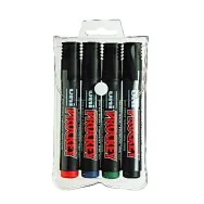 Marcatore Uni Prockey - Punta Tonda - 1,2-1,8 mm - Assortiti (Conf. 4)