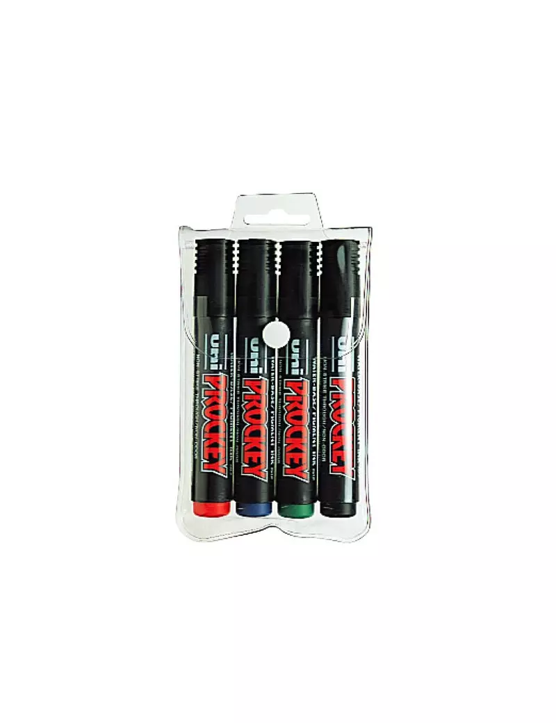 Marcatore Uni Prockey - Punta Scalpello - 1-5,7 mm - Assortiti (Conf. 4) Marcatore Uni Prockey - Punta Scalpello - 1-5,7 mm - Assortiti (Conf. 4)