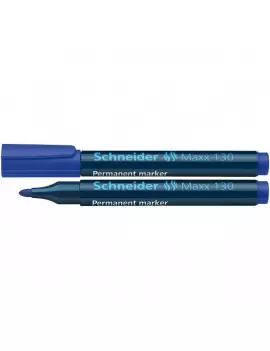 Marcatore Permanente Schneider Maxx 130 - Blu (Conf. 10)