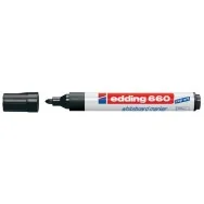 Marcatore per Lavagne 660 Edding - Punta Conica - 1,5-3 mm - E-660 001 (Nero Conf. 10)