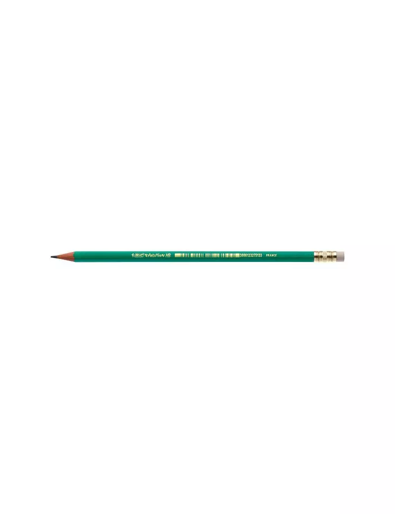 Matita Ecolution Graphite Bic - con Gommino (Conf. 12)