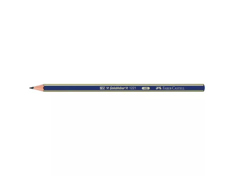Matita Gold Faber 1221 Faber Castell - 2B (Conf. 12) Matita Gold Faber 1221 Faber Castell - 2B (Conf. 12)