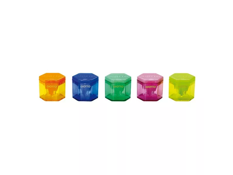 Temperamatite 3 Fori Giotto - Assortiti Temperamatite 3 Fori Giotto - Assortiti