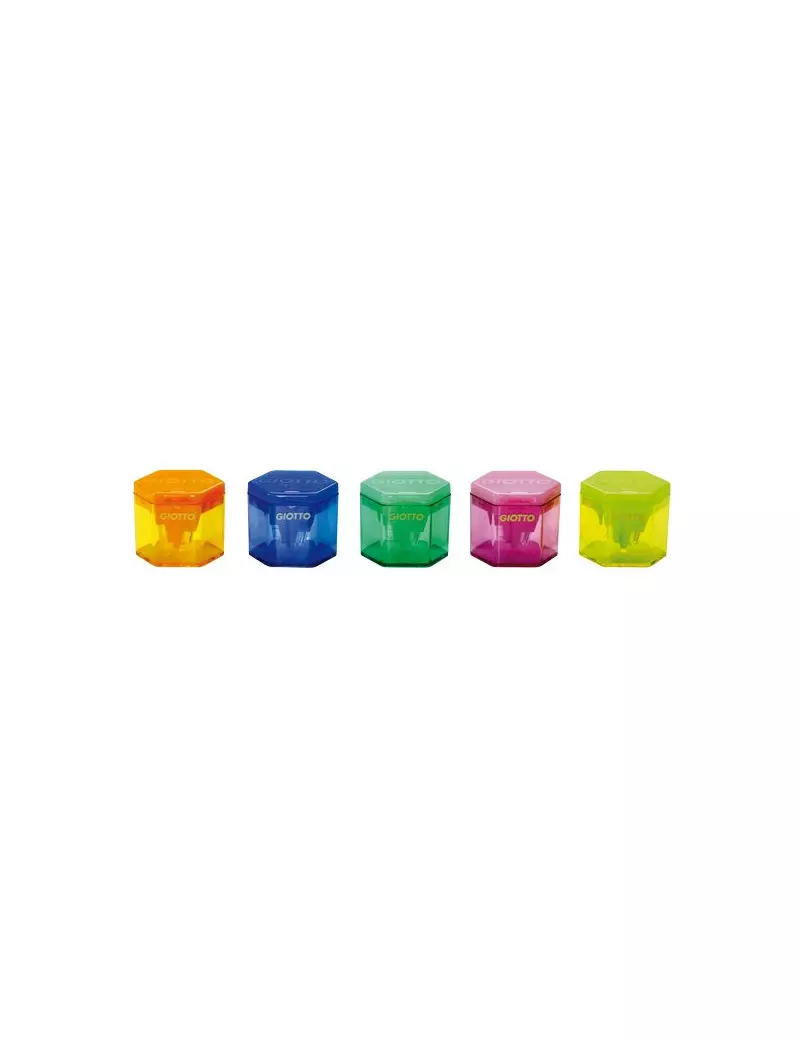 Temperamatite 3 Fori Giotto - Assortiti Temperamatite 3 Fori Giotto - Assortiti