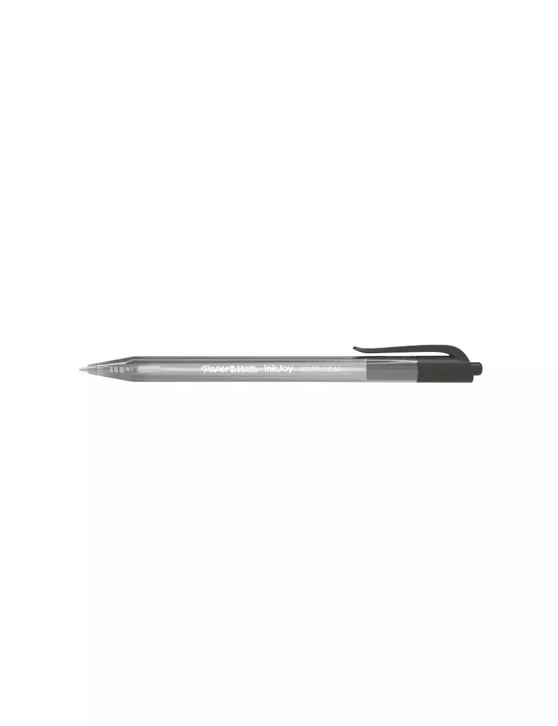 Penna a Sfera a Scatto Inkjoy 100 RT Paper Mate - 1 mm - S0957030 (Nero Conf. 20) Penna a Sfera a Scatto Inkjoy 100 RT Paper Mate - 1 mm - S0957030 (Nero Conf. 20)