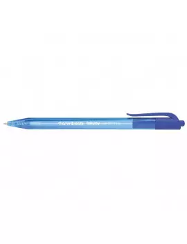 Penna a Sfera a Scatto Inkjoy 100 RT Paper Mate - 1 mm - S0957040 (Blu Conf. 20)