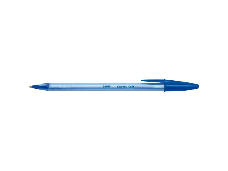 Penna a Sfera Cristal Soft Easy Glide Bic - Blu (Conf. 50) Penna a Sfera Cristal Soft Easy Glide Bic - Blu (Conf. 50)