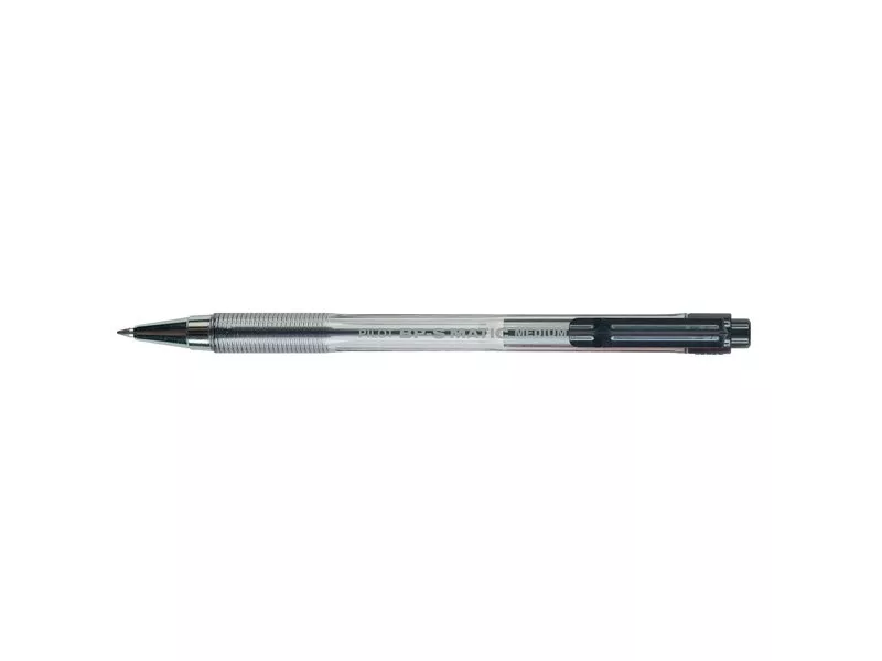 Penna a Sfera a Scatto BPS Matic Pilot - 1 mm - 001620 (Nero Conf. 12)