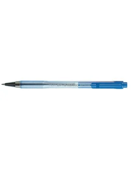Penna a Sfera a Scatto BPS Matic Pilot - 1 mm - 001621 (Blu Conf. 12)