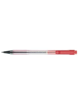 Penna a Sfera a Scatto BPS Matic Pilot - 1 mm - 001622 (Rosso Conf. 12)