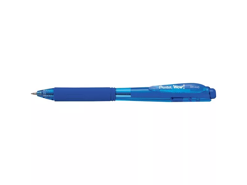 Penna a Sfera a Scatto Feel It WoW Pentel - 1 mm - BX440-CI (Blu Conf. 12)