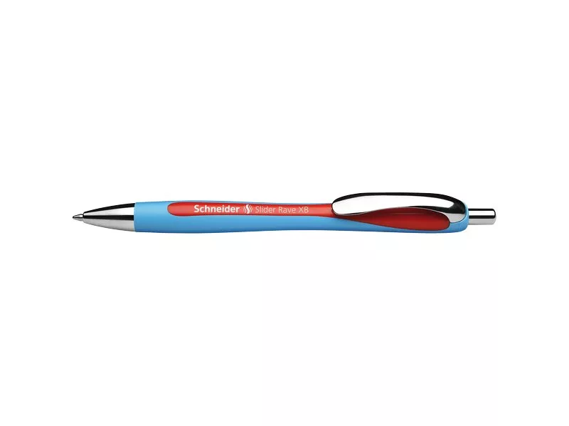 Penna a Sfera a Scatto Slider Rave XB Schneider - P132502 (Rosso)