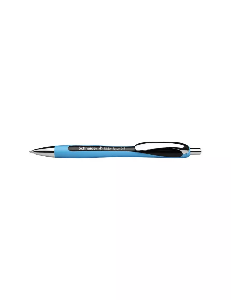 Penna a Sfera a Scatto Slider Rave XB Schneider - P132501 (Nero) Penna a Sfera a Scatto Slider Rave XB Schneider - P132501 (Nero)