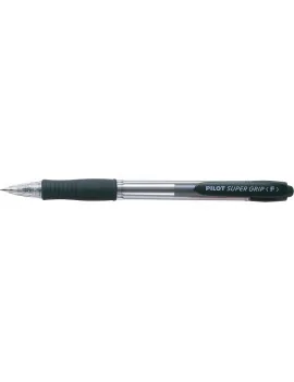 Penna a Sfera a Scatto Supergrip Pilot - 1 mm - 001440 (Nero Conf. 12)