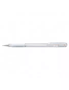 Penna Roller Gel Hybrid Grip K118 Pentel - 0,8 mm - K118-LW (Bianco Conf. 12)