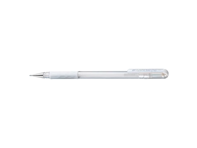 Penna Roller Gel Hybrid Grip K118 Pentel - 0,8 mm - K118-LW (Bianco Conf. 12)