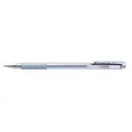 Penna Roller Gel Hybrid Grip K118 Pentel - 0,8 mm - K118-Z (Argento Conf. 12)