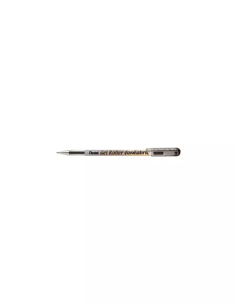 Penna Roller Gel per Tessuti Pentel - 1 mm - BN15-AO (Nero Conf. 12) Penna Roller Gel per Tessuti Pentel - 1 mm - BN15-AO (Nero Conf. 12)