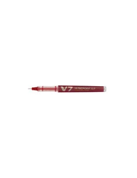 Penna Roller V7 Refillable Pilot - 0,7 mm - 040347 (Rosso)