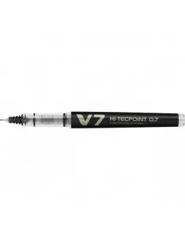 Penna Roller V7 Refillable Pilot - 0,7 mm - 040345 (Nero)