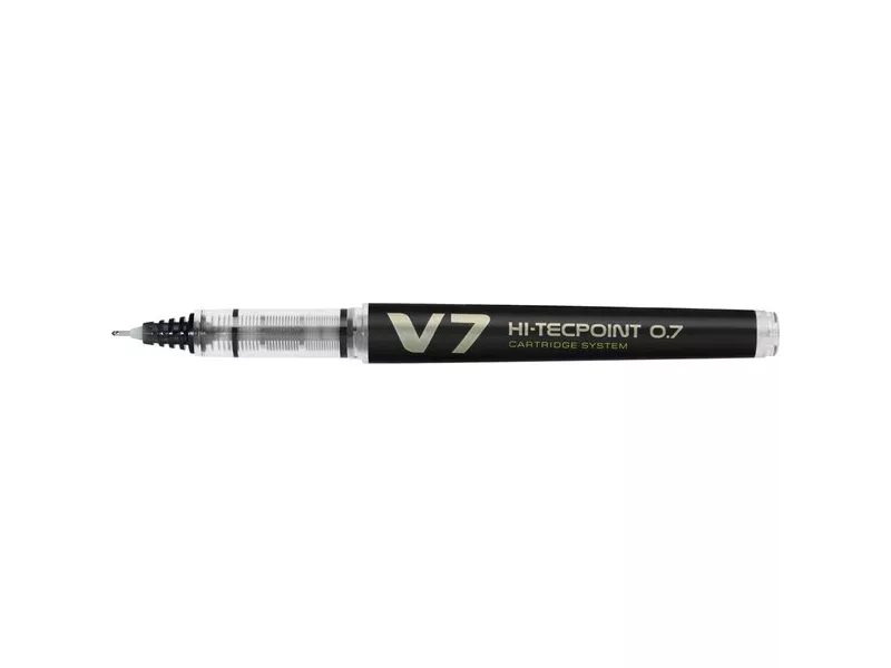 Penna Roller V7 Refillable Pilot - 0,7 mm - 040345 (Nero)