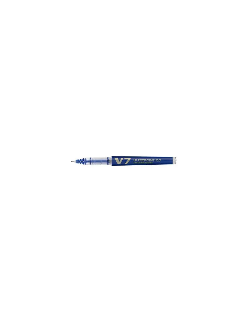 Penna Roller V7 Refillable Pilot - 0,7 mm - 040346 (Blu)