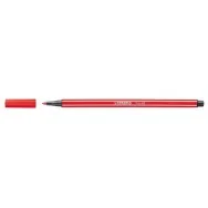 Pen 68 Stabilo Fluo - Rosso Fluorescente - 1 mm - dai 7 anni