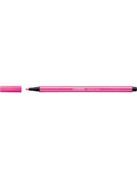 Pen 68 Stabilo Fluo - Rosa Fluorescente - 1 mm - dai 7 anni
