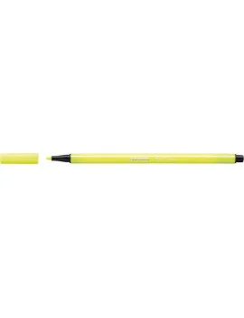 Pen 68 Stabilo Fluo - Giallo Fluorescente - 1 mm