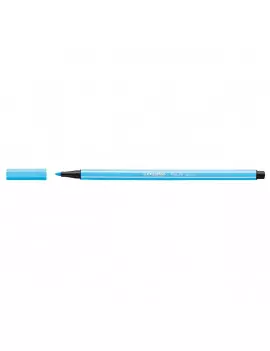 Pennarello Pen 68 Stabilo - 1 mm - 68/031 (Blu Fluorescente Conf. 10)