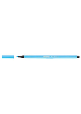 Pennarello Pen 68 Stabilo - 1 mm - 68/031 (Blu Fluorescente Conf. 10)