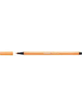 Pennarello Pen 68 Stabilo - 1 mm - 68/054 (Arancio Fluorescente Conf. 10)
