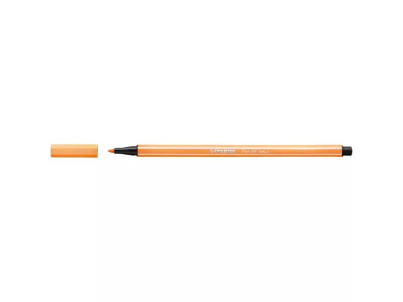 Pennarello Pen 68 Stabilo - 1 mm - 68/054 (Arancio Fluorescente Conf. 10)