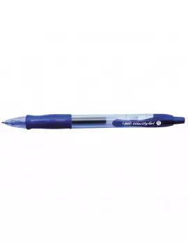Penna a Sfera a Scatto Velocity Gel Bic - 0,7 mm - Blu
