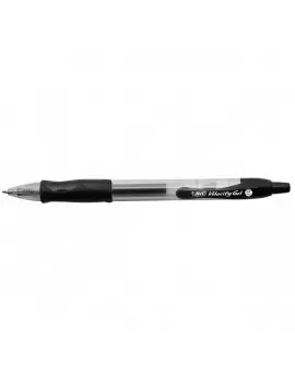 Penna a Sfera a Scatto Velocity Gel Bic - 0,7 mm - Nero