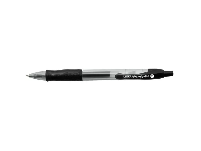 Penna a Sfera a Scatto Velocity Gel Bic - 0,7 mm - Nero Penna a Sfera a Scatto Velocity Gel Bic - 0,7 mm - Nero