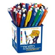Penna Cancellabile Tratto Cancellik - 1 mm - Assortiti (Conf. 50)