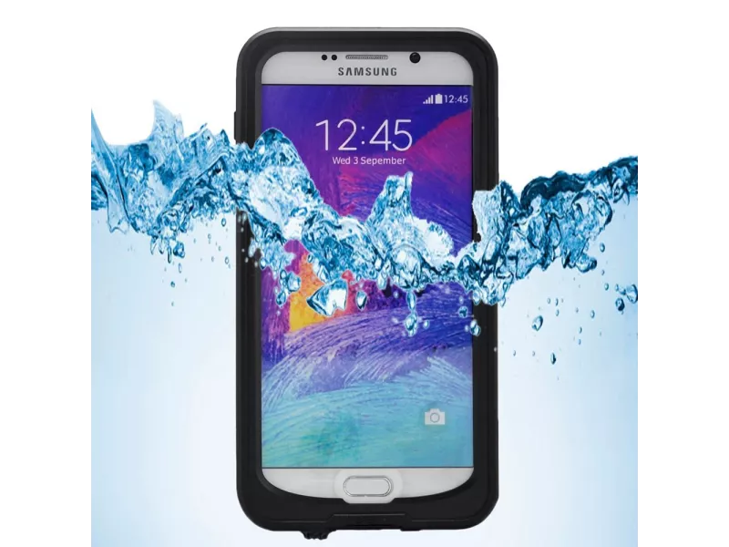 Cover RedPepper Impermeabile Waterproof Anti Urto Anti-Shock per Samsung Galaxy Note 5 N920 (Nero)