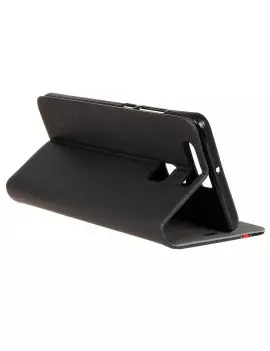 Cover Flip a Portafoglio in Ecopelle per Huawei Ascennd P9 (Nero)