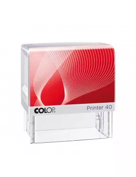 Timbro Autoinchiostrante Printer G7 Colop - Printer G7 40 - 23x59 mm - 6