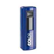 Timbro Tascabile Pocket Stamp Plus 20 Colop - 14x38 mm - 4 - Blu