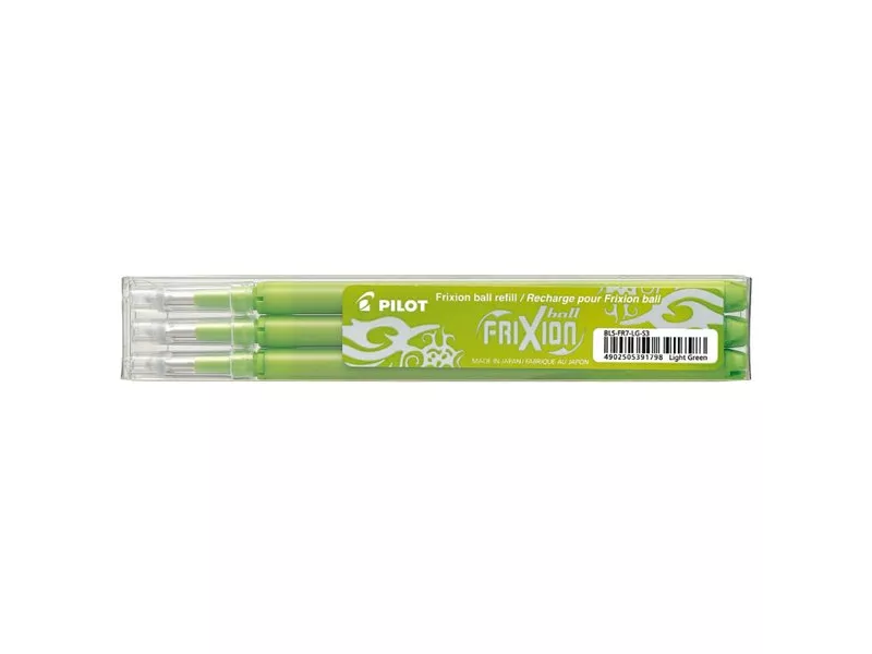 Refill per Penna a Sfera Cancellabile Frixion Ball Pilot - Verde Chiaro (Conf. 3)