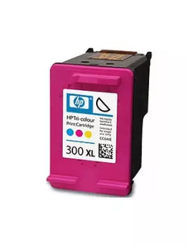 Cartuccia Compatibile HP CC644E 300XL (Colore 460 pagine)