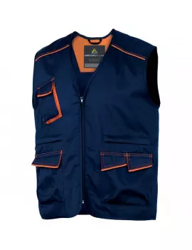 Gilet Multitasca Delta Plus - Blu/Arancione - L