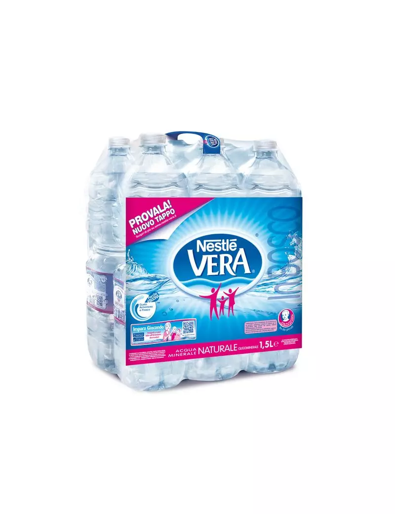 Acqua Naturale Vera 1,5 Litri 4904667 8005200010202