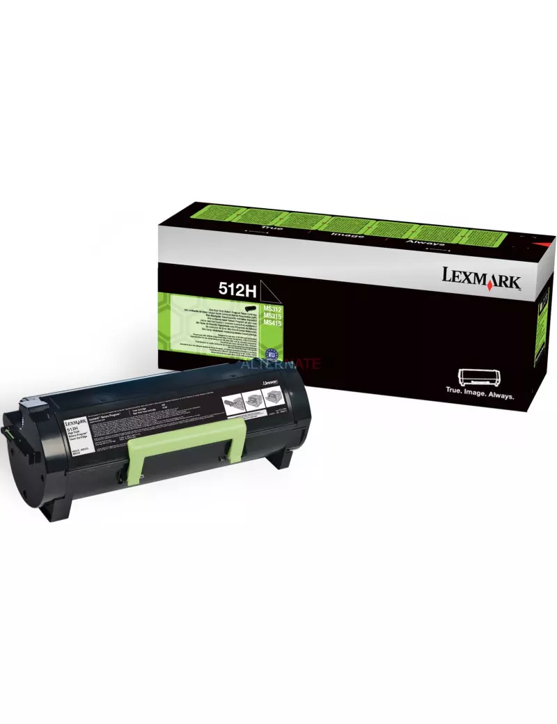 Toner Originale Lexmark 51F2H00 512H (Nero 5000 pagine)