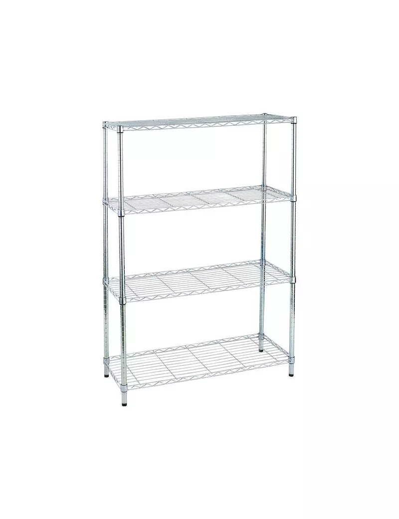 Libreria Cromata Archimede Serena Group - 90x35x137 cm - AC1436-4 (Cromato) Libreria Cromata Archimede Serena Group - 90x35x137 cm - AC1436-4 (Cromato)