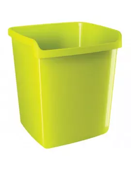 Cestino My Desk Arda - 28,7x25,3x32,3 cm - Verde